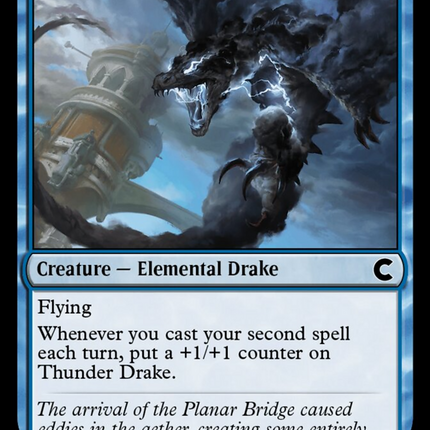 Thunder Drake [Ravnica: Clue Edition]