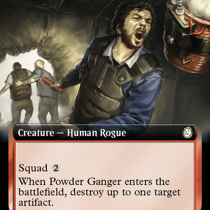 Powder Ganger (Extended Art) (Surge Foil) [Fallout]