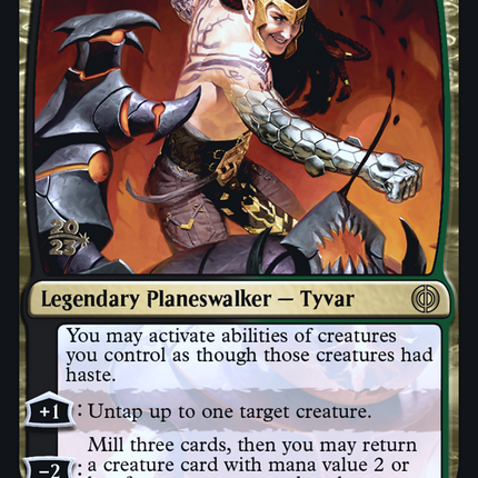 Tyvar, Jubilant Brawler [Phyrexia: All Will Be One Prerelease Promos]