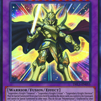 Timaeus the Knight of Destiny [DRL3-EN055] Ultra Rare