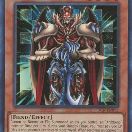 Terrorking Archfiend (25th Anniversary) [DCR-EN072] Super Rare