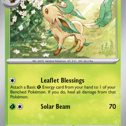 Leafeon (011/167) [Scarlet & Violet: Twilight Masquerade]