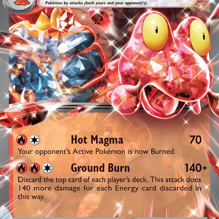 Magcargo ex (029/167) [Scarlet & Violet: Twilight Masquerade]