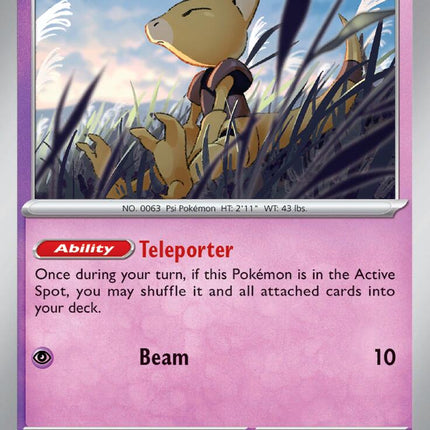 Abra (080/167) [Scarlet & Violet: Twilight Masquerade]