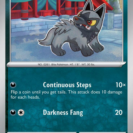 Poochyena (113/167) [Scarlet & Violet: Twilight Masquerade]