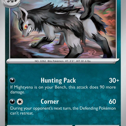 Mightyena (114/167) [Scarlet & Violet: Twilight Masquerade]