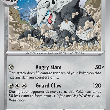 Aggron (122/167) [Scarlet & Violet: Twilight Masquerade]