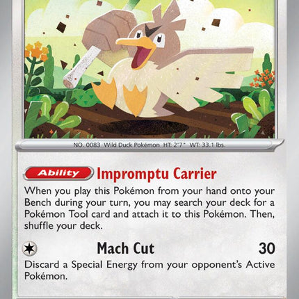 Farfetch'd (132/167) [Scarlet & Violet: Twilight Masquerade]