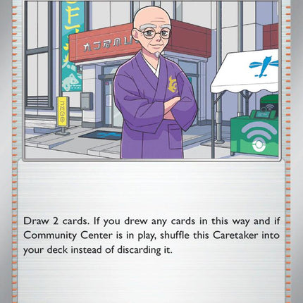Caretaker (144/167) [Scarlet & Violet: Twilight Masquerade]