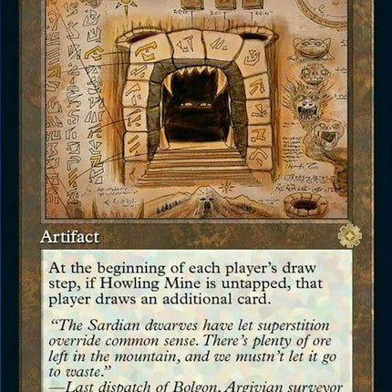 Howling Mine (Retro Schematic) [The Brothers' War Retro Artifacts]