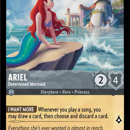 Ariel - Determined Mermaid (174/204) [Ursula's Return]