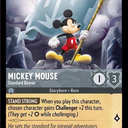 Mickey Mouse - Standard Bearer (188/204) [Ursula's Return]