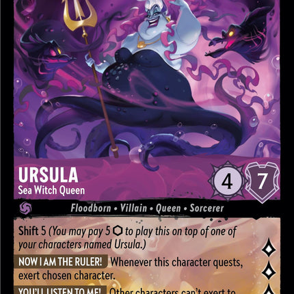 Ursula - Sea Witch Queen (58/204) [Ursula's Return]