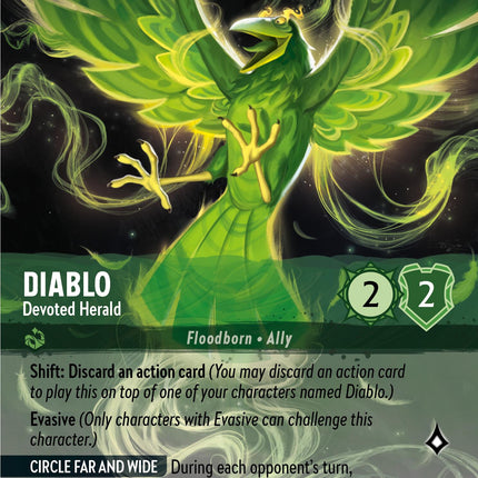 Diablo - Devoted Herald (Enchanted) (211/204) [Ursula's Return]