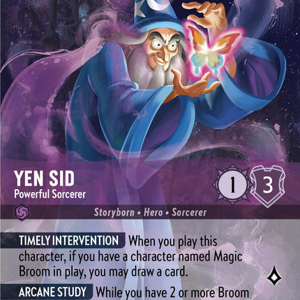 Yen Sid - Powerful Sorcerer (Enchanted) (209/204) [Ursula's Return]