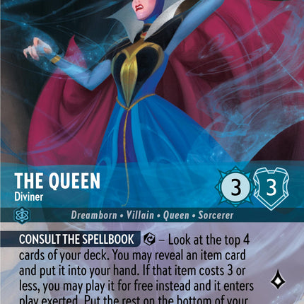 The Queen - Diviner (Enchanted) (218/204) [Ursula's Return]