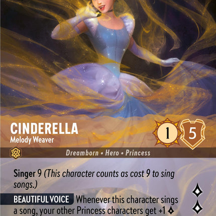 Cinderella - Melody Weaver (Enchanted) (205/204) [Ursula's Return]