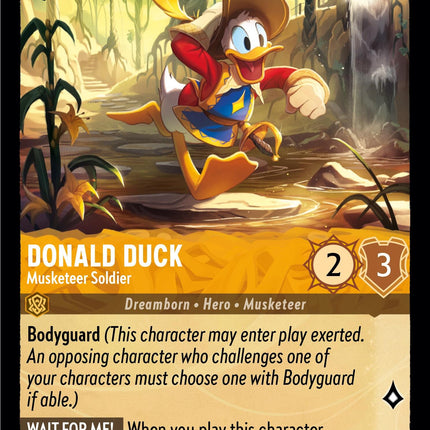 Donald Duck - Musketeer Soldier (8/204) [Ursula's Return]