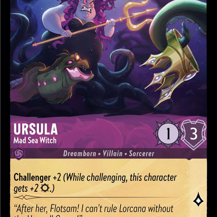Ursula - Mad Sea Witch (57/204) [Ursula's Return]