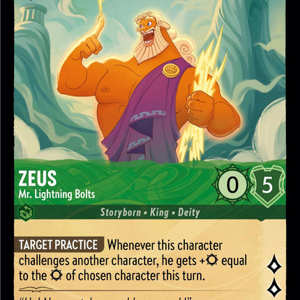 Zeus - Mr. Lightning Bolts (92/204) [Ursula's Return]