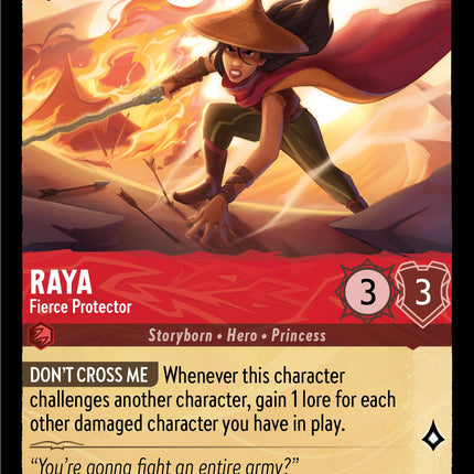Raya - Fierce Protector (121/204) [Ursula's Return]