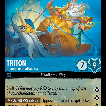 Triton - Champion of Atlantica (158/204) [Ursula's Return]