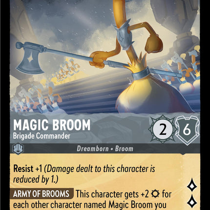 Magic Broom - Brigade Commander (186/204) [Ursula's Return]