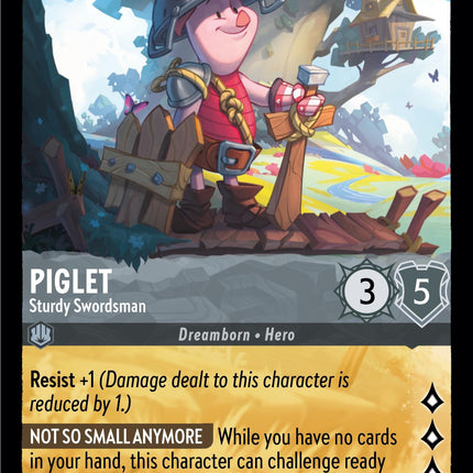 Piglet - Sturdy Swordsman (191/204) [Ursula's Return]