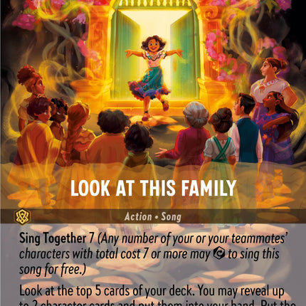 Look at This Family (Enchanted) (207/204) [Ursula's Return]