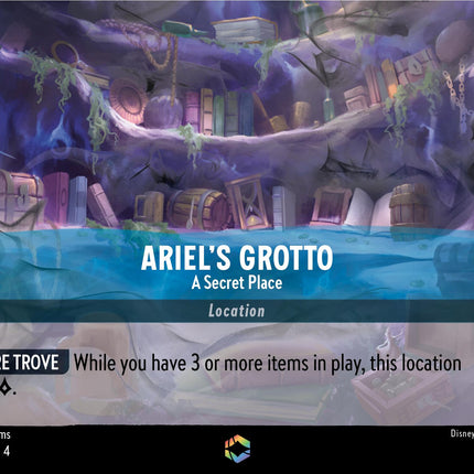 Ariel's Grotto - A Secret Place (Enchanted) (219/204) [Ursula's Return]