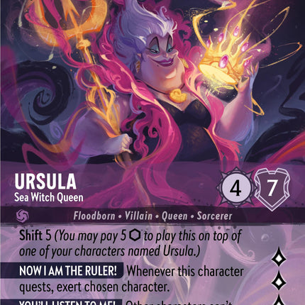 Ursula - Sea Witch Queen (Enchanted) (208/204) [Ursula's Return]