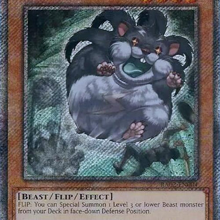 Super-Nimble Mega Hamster (Platinum Secret Rare) [RA02-EN004] Platinum Secret Rare