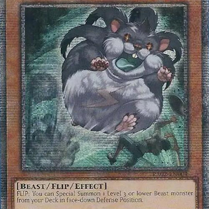 Super-Nimble Mega Hamster (Quarter Century Secret Rare) [RA02-EN004] Quarter Century Secret Rare