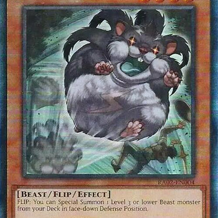 Super-Nimble Mega Hamster (PUR) [RA02-EN004] Prismatic Ultimate Rare