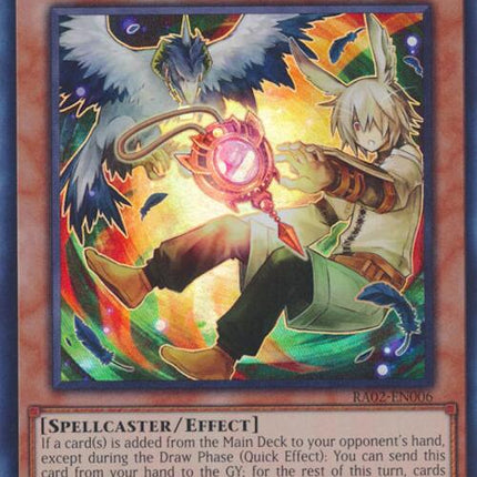 Droll & Lock Bird (Alternate Art) [RA02-EN006] Super Rare