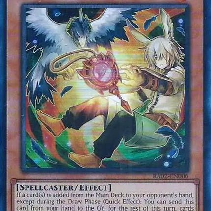 Droll & Lock Bird (Alternate Art) (UR) [RA02-EN006] Ultra Rare