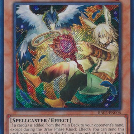 Droll & Lock Bird (Alternate Art) (Secret Rare) [RA02-EN006] Secret Rare