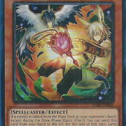 Droll & Lock Bird (Alternate Art) (PCR) [RA02-EN006] Prismatic Collector's Rare