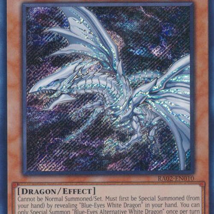Blue-Eyes Alternative White Dragon (Secret Rare) [RA02-EN010] Secret Rare