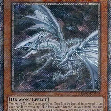 Blue-Eyes Alternative White Dragon (Platinum Secret Rare) [RA02-EN010] Platinum Secret Rare