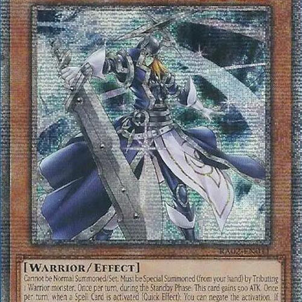 Silent Swordsman (Quarter Century Secret Rare) [RA02-EN011] Quarter Century Secret Rare