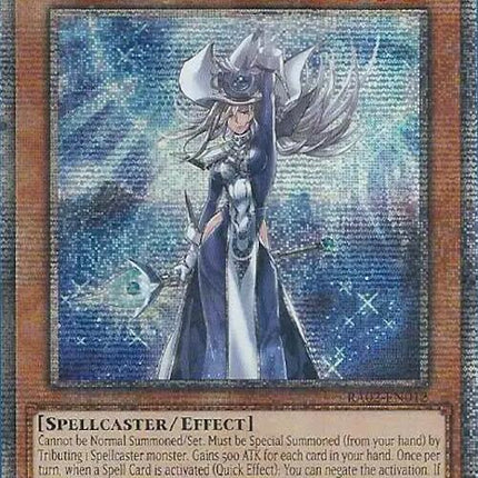 Silent Magician (Quarter Century Secret Rare) [RA02-EN012] Quarter Century Secret Rare