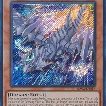 Blue-Eyes Jet Dragon (Secret Rare) [RA02-EN017] Secret Rare