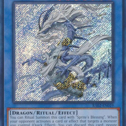 Sauravis, the Ancient and Ascended (Secret Rare) [RA02-EN019] Secret Rare