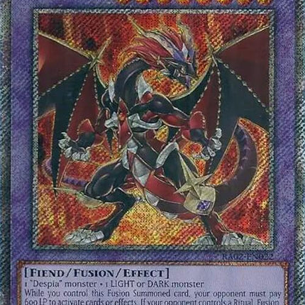 Masquerade the Blazing Dragon (Platinum Secret Rare) [RA02-EN022] Platinum Secret Rare