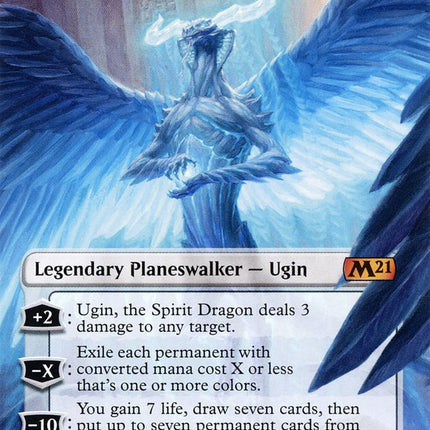 Ugin, the Spirit Dragon (279) (Borderless) [Core Set 2021]
