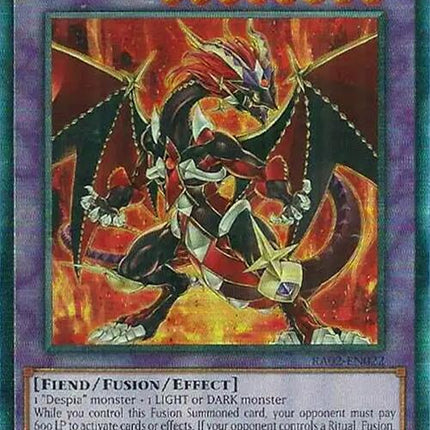 Masquerade the Blazing Dragon (PUR) [RA02-EN022] Prismatic Ultimate Rare