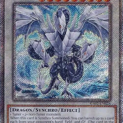 Trishula, Dragon of the Ice Barrier (Platinum Secret Rare) [RA02-EN026] Platinum Secret Rare