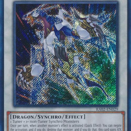 Crystal Wing Synchro Dragon (Secret Rare) [RA02-EN029] Secret Rare