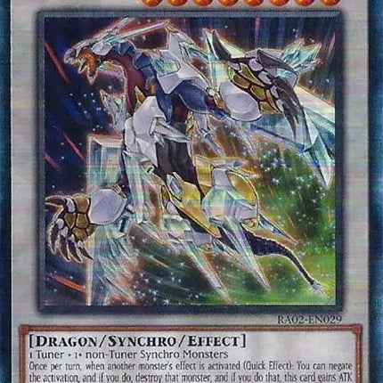 Crystal Wing Synchro Dragon (PUR) [RA02-EN029] Prismatic Ultimate Rare